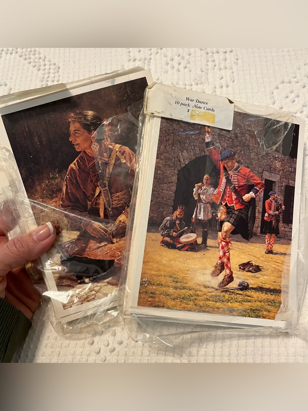 Robert Griffing Notecard Set, 18 with envelopes, Native American Art Prints, GC